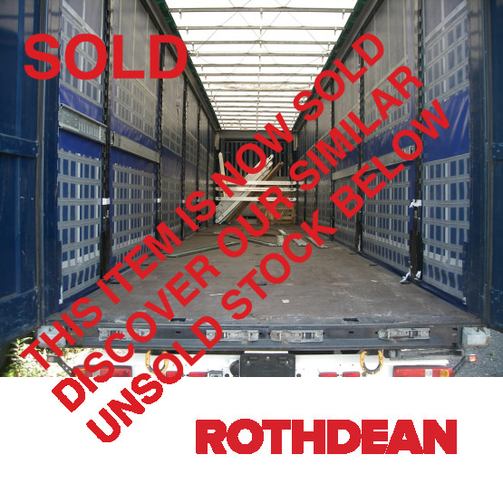 2008 KRONE STRAIGHT in Curtain Siders Trailers