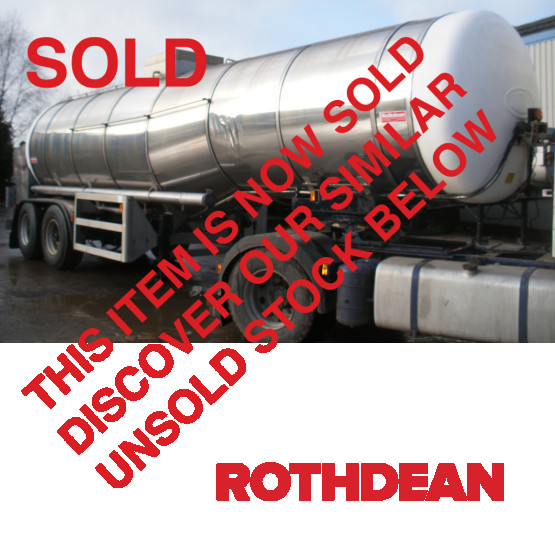 1995 ROS ROCA MILK STEP in Food & Chemical Tankers Trailers