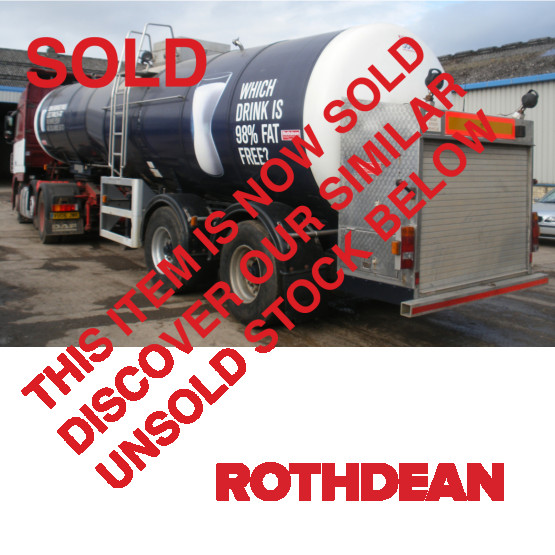 1996 ROS ROCA MILK STEP in Food & Chemical Tankers Trailers