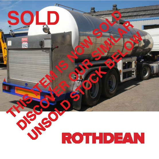 1995 ROS ROCA MILK STEP in Food & Chemical Tankers Trailers