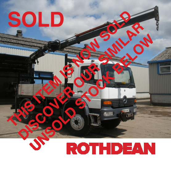 2001 MERCEDES ATEGO 1317 in Flatbed/Beavertail Rigid Vehicles