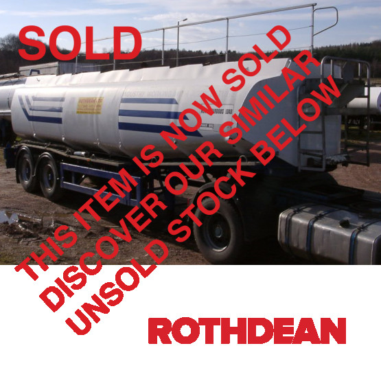 1979 Clayton STATIC STORAGE in Food & Chemical Tankers Trailers