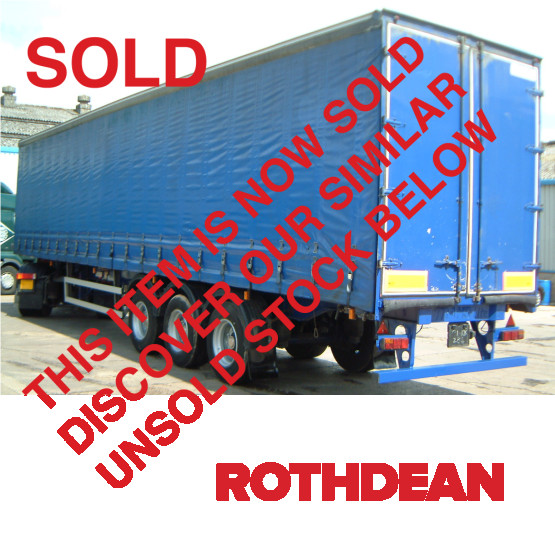 2000 Cartwright  in Curtain Siders Trailers