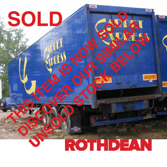 2001 SDC BOX in Box Trailers Trailers