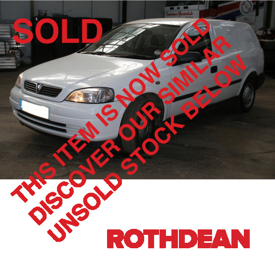 2003 VAUXHALL ASTRA ENVOY TDI in Cars and Light Vans Rigid