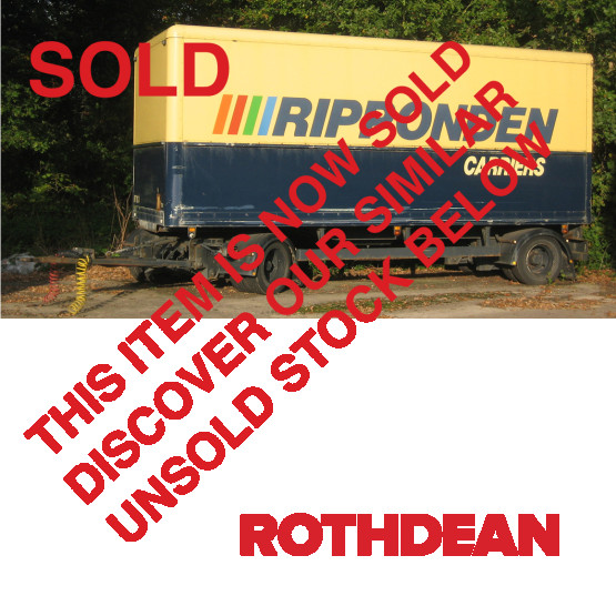 2001 Wheelbase DRAWBAR BOX in Box Trailers Trailers