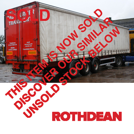 2000 SDC  in Curtain Siders Trailers