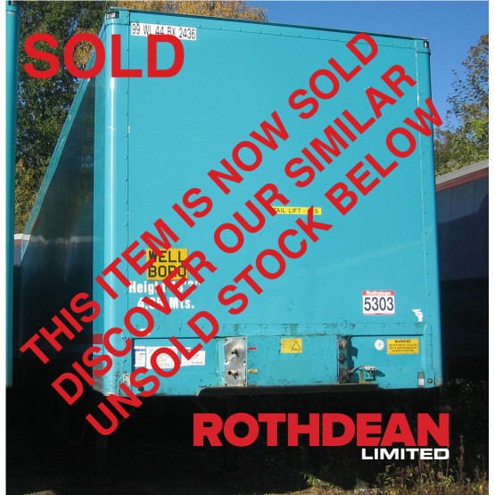1999 Crane Freuhauf BOX 44\\\\\\\\\\\\\\\\\\\\\\\\\\\\\\\' in Box Trailers Trailers