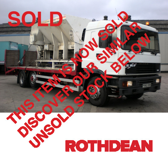 1997 ERF EC8 in Flatbed/Beavertail Rigid Vehicles