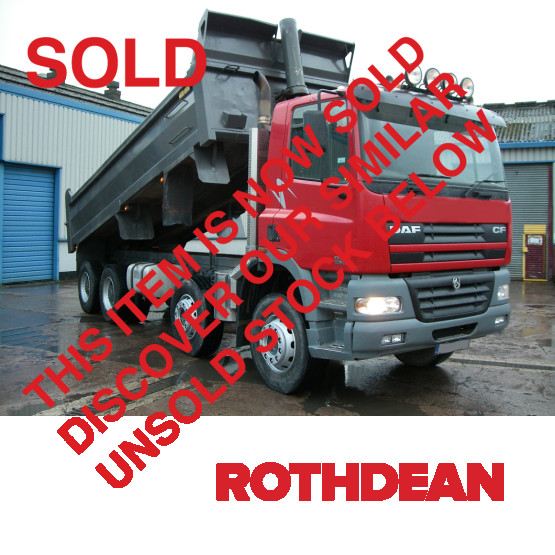 2004 DAF 85CF380 in Tippers Rigid Vehicles