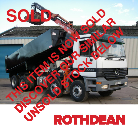 2003 MERCEDES 3235 ACTROS in Tippers Rigid Vehicles