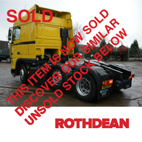 2002 DAF 95XF430 in 6x2 Tractor Units