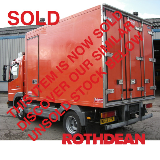2003 MERCEDES ATEGO 815 in Fridge Rigid Vehicles