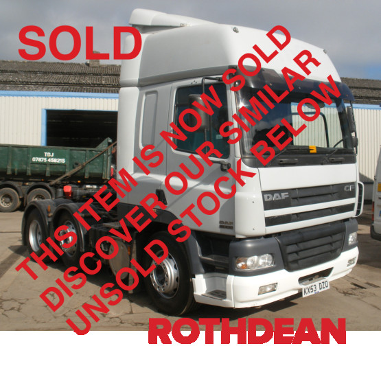 2004 DAF CF85-430 in 6x2 Tractor Units