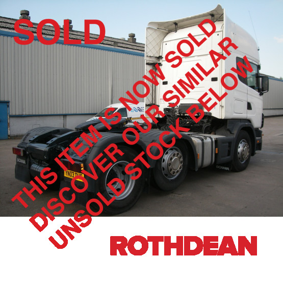 2003 SCANIA R124-420 in 6x2 Tractor Units