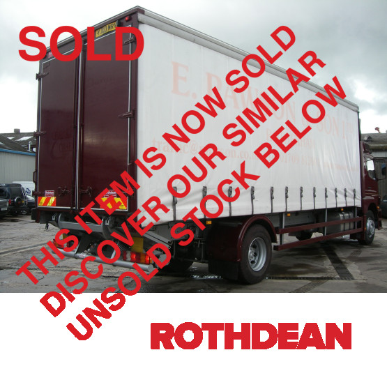 2003 MERCEDES ATEGO 1823 in Curtain Siders Rigid Vehicles