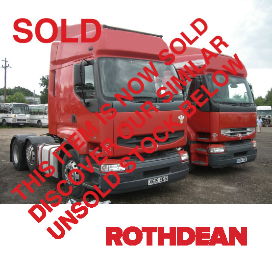 2000 RENAULT PREMIUM in 6x2 Tractor Units