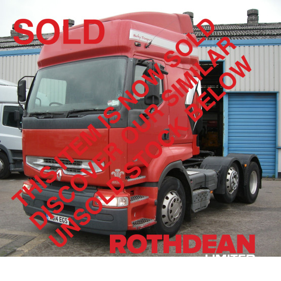 2000 RENAULT PREMIUM in 6x2 Tractor Units