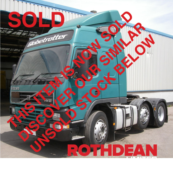 2002 VOLVO FM12-420 GLOBETROTTER in 6x2 Tractor Units