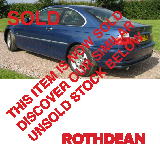 2002 BMW 318 CI-2 DOOR in Cars and Light Vans Rigid