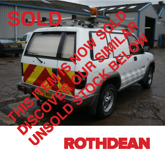 2003 ISUZU TROOPER 3.0D 4X4 in Cars and Light Vans Rigid