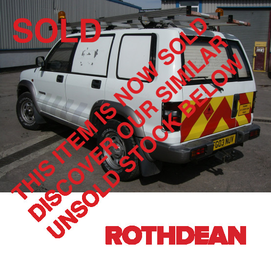 2003 ISUZU TROOPER 3.0D 4X4 in Cars and Light Vans Rigid
