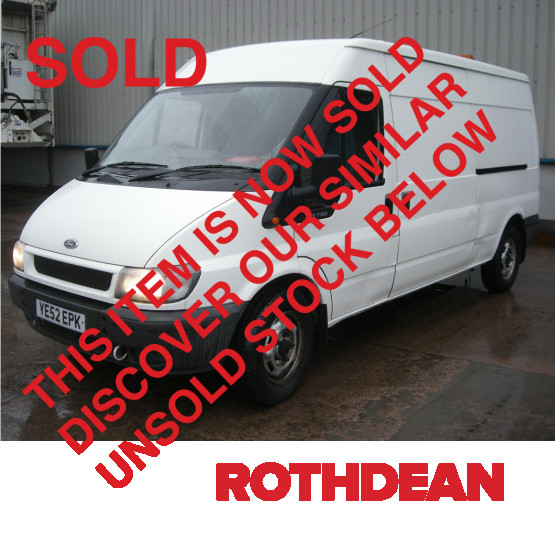 2002 FORD TRANSIT 125T350 in Cars and Light Vans Rigid