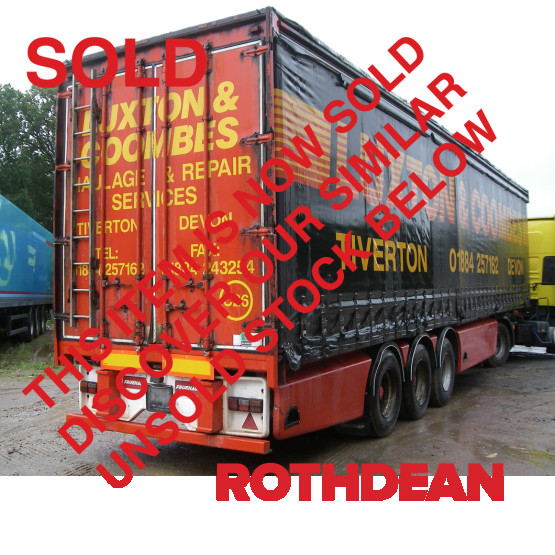 1999 Crane Freuhauf CHIPLINER in Curtain Siders Trailers