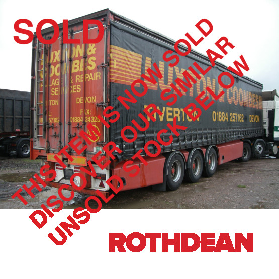 1999 Crane Freuhauf CHIPLINER in Curtain Siders Trailers