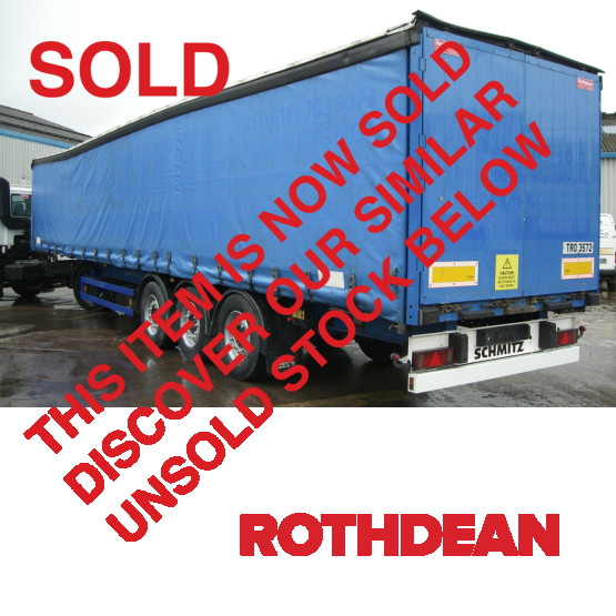 2003 SCHMITZ COIL CARRIER in Curtain Siders Trailers