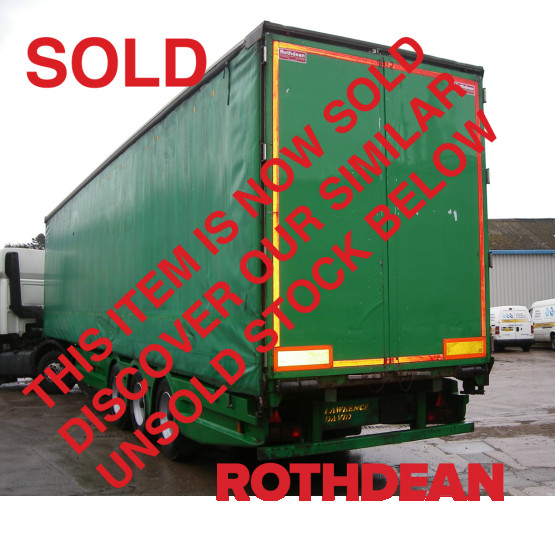 2000 Montracon STRAIGHT FRAME in Curtain Siders Trailers