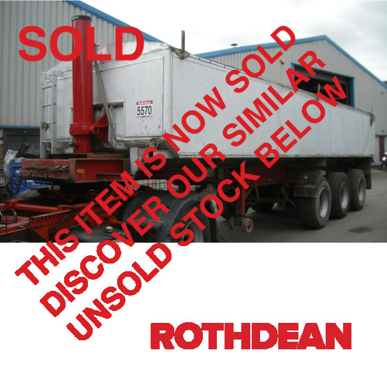 1980 Crane Freuhauf INSULATED ALLOY AGG in Tipper Trailers Trailers