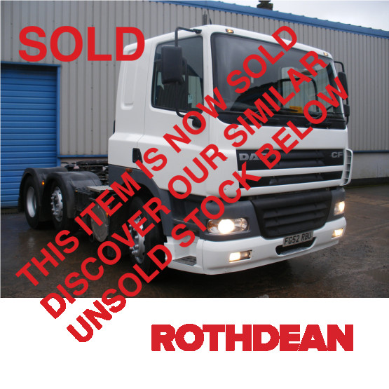 2002 DAF CF85-430 in 6x2 Tractor Units