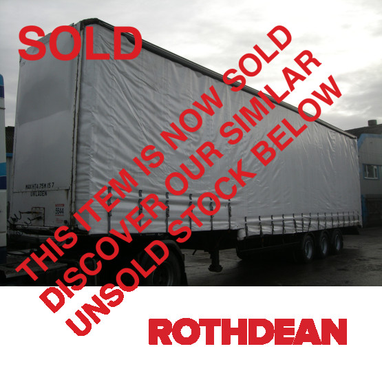 1994 Crane Freuhauf STEPFRAME in Curtain Siders Trailers