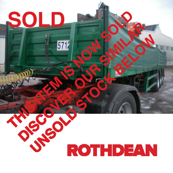 1988 Crane Freuhauf FLAT c/w CRANE in Flat Trailers Trailers