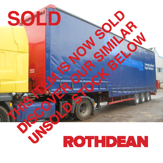 2001 CORUS DOUBLE DECK in Curtain Siders Trailers