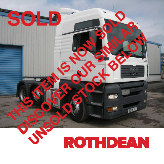 2006 MAN TGA 26-430 XXL in 6x2 Tractor Units
