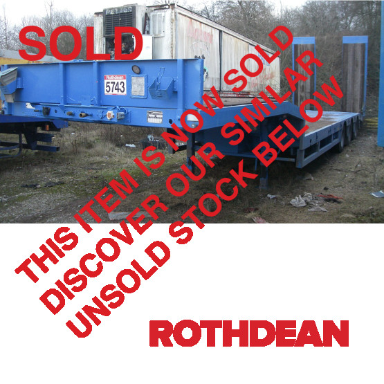 1998 FAYMONVILLE LOWLOADER in Other Trailers