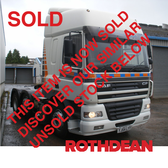 2004 DAF CF85-430 in 6x2 Tractor Units