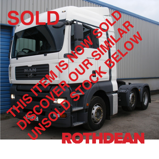 2007 MAN TGA26-440 XLX in 6x2 Tractor Units