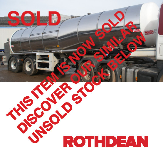 1997 ROS ROCA MILK STEP in Food & Chemical Tankers Trailers