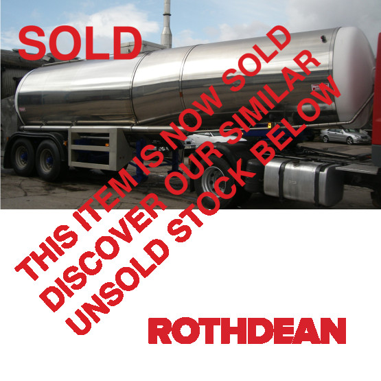 1995 ROS ROCA MILK STEP in Food & Chemical Tankers Trailers