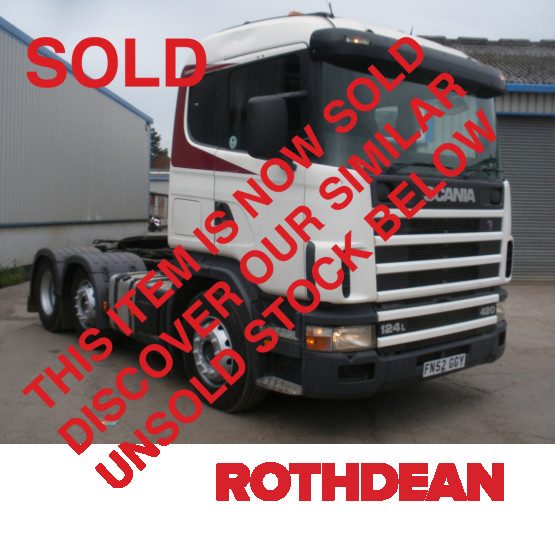2002 SCANIA R124-420 in 6x2 Tractor Units