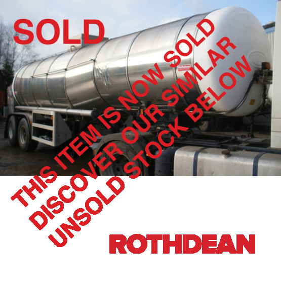 1995 ROS ROCA MILK STEP in Food & Chemical Tankers Trailers
