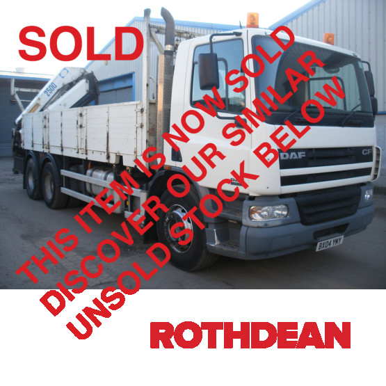 2004 DAF CF75-310 in Flatbed/Beavertail Rigid Vehicles
