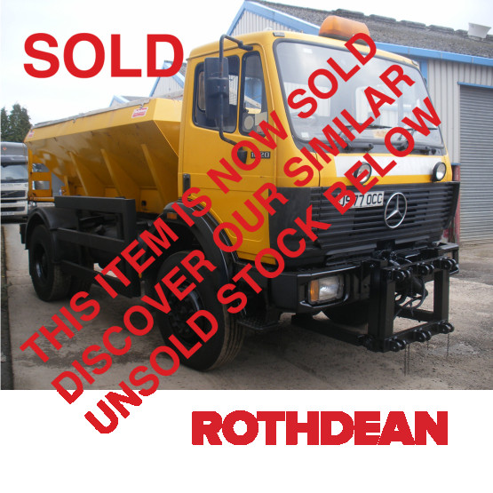 1991 MERCEDES 1717 C/W GRITTER BODY in Other