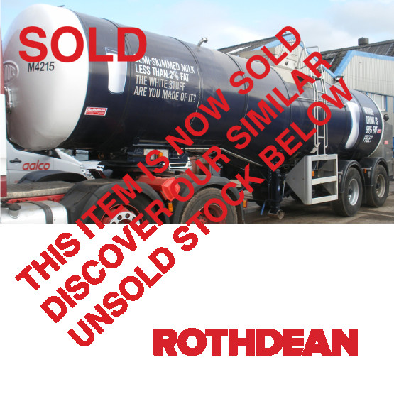 1996 ROS ROCA MILK STEP in Food & Chemical Tankers Trailers