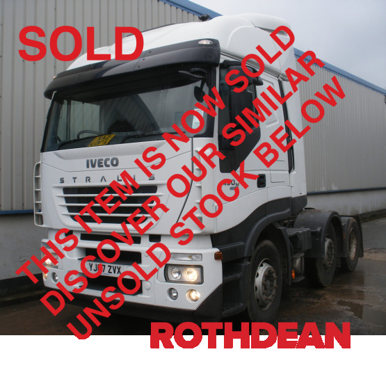 2007 IVECO STRALIS 450 EURO 4 in 6x2 Tractor Units