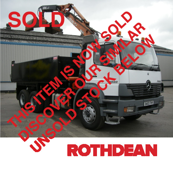 2003 MERCEDES 2628B in Tippers Rigid Vehicles
