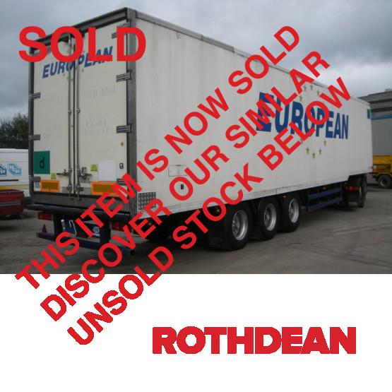 1995 GRAY & ADAMS FRIDGE in Box Trailers Trailers